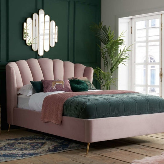 Birlea Lottie Double Ottoman Bed Pink