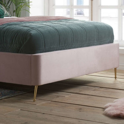 Birlea Lottie Double Ottoman Bed Pink