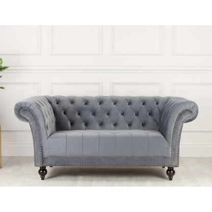 Birlea Chester 2 Seater Sofa Grey