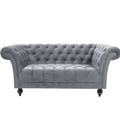Birlea Chester 2 Seater Sofa Grey