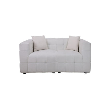 Birlea Milo 2 Seater Sofa White
