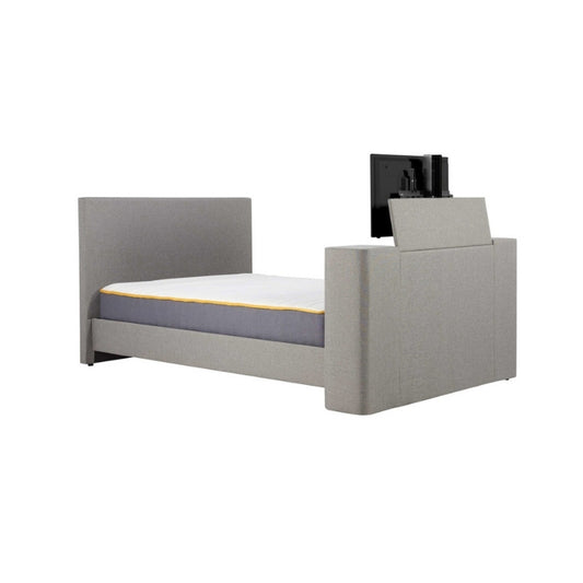 Birlea Plaza Double TV Bed Grey