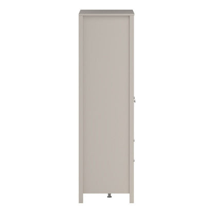 Furniture To Go Madrid 2 Doors 1 Mirror Door 2 Drawers Wardrobe Cashmere
