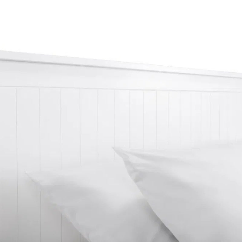 Julian Bowen Maine Double Ottoman Bed Surf White