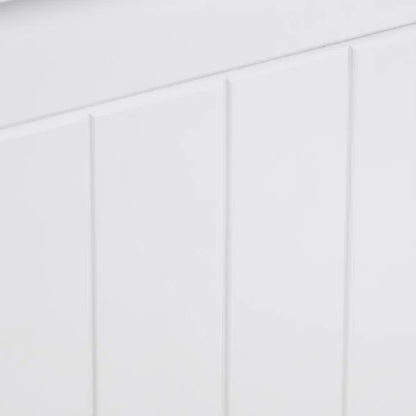 Julian Bowen Maine Double Ottoman Bed Surf White