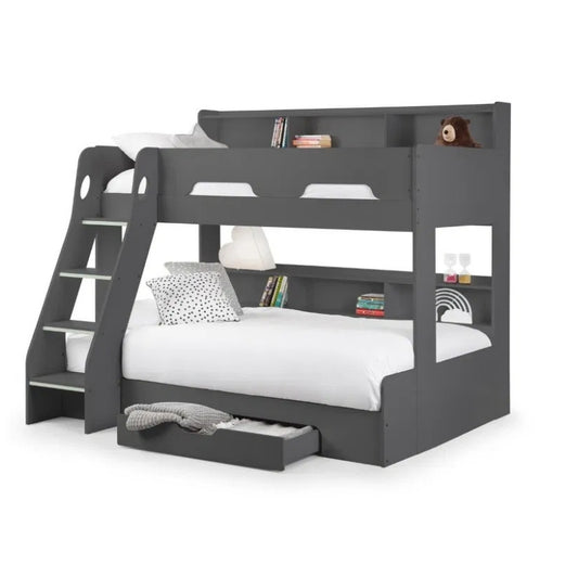 Julian Bowen Orion Triple Sleeper Bed Anthracite