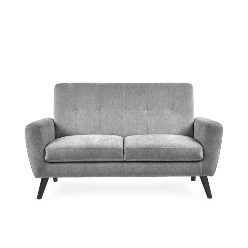 Julian Bowen Monza 2 Seater Compact Retro Sofa Dove