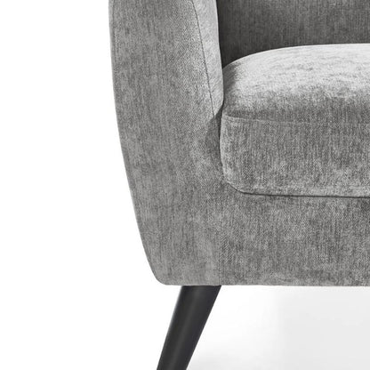 Julian Bowen Monza 2 Seater Compact Retro Sofa Dove
