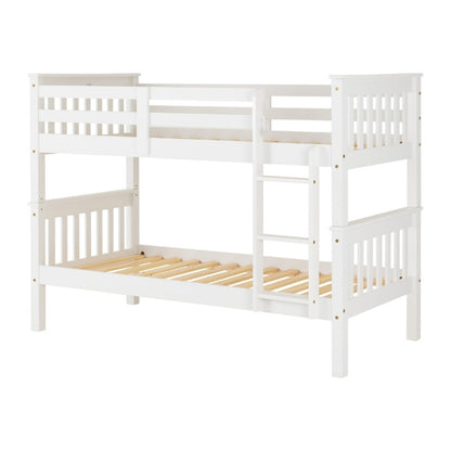 Seconique Neptune 3' Bunk Bed White