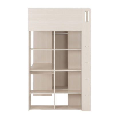 Seconique Jupiter High Sleeper Bed White & Grey