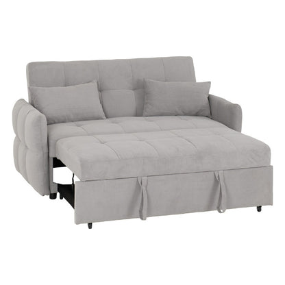 Seconique Chelsea Sofa Bed Silver & Grey