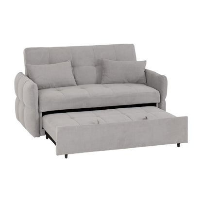 Seconique Chelsea Sofa Bed Silver & Grey