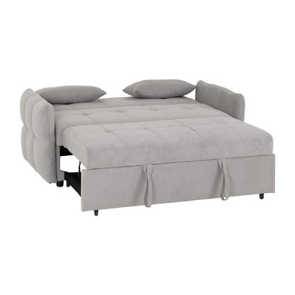 Seconique Chelsea Sofa Bed Silver & Grey