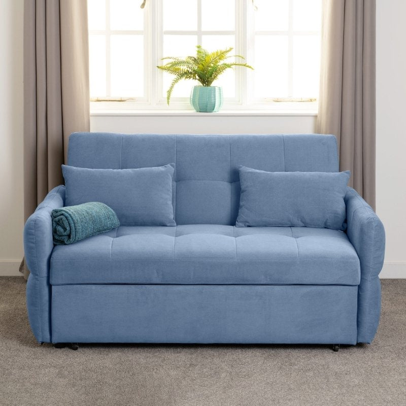 Seconique Chelsea Sofa Bed Blue
