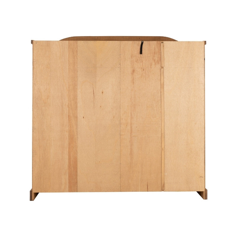 Seconique Corona 4 Door Wardrobe Distressed Waxed Pine