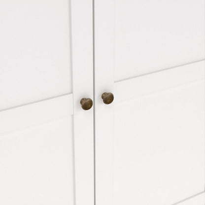 Furniture To Go Paris 4 Doors 2 Drawers Wardrobe White