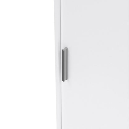 Furniture To Go Naia 2 Sliding Doors 1 Door 3 Drawers Wardrobe White High Gloss