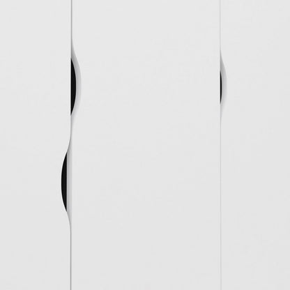 Furniture To Go Oslo 3 Doors 3 Drawers Wardrobe White & Oak