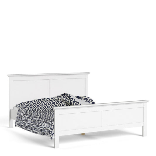 Furniture To Go Paris Super King Bed White