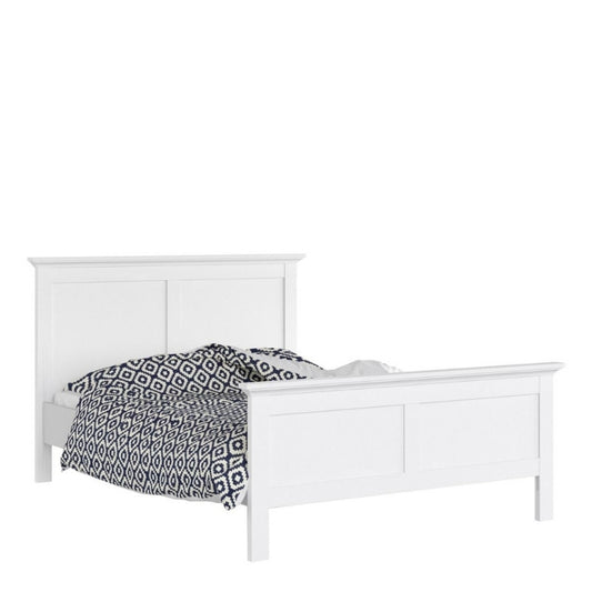 Furniture To Go Paris Double Bed White