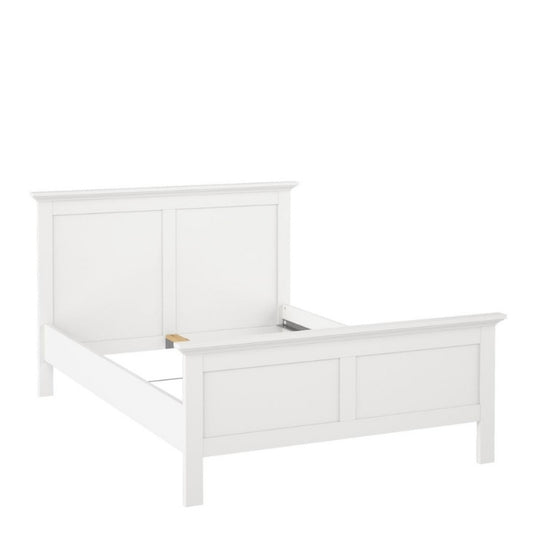 Furniture To Go Paris Double Bed White