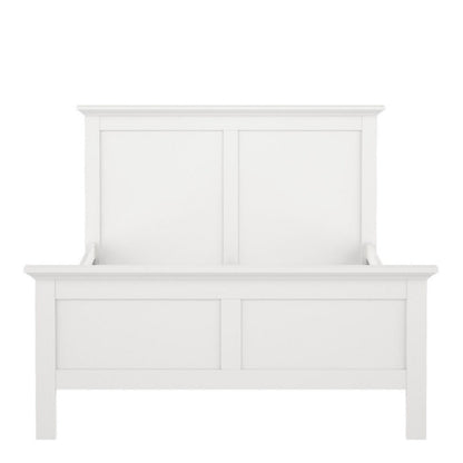 Furniture To Go Paris Double Bed White