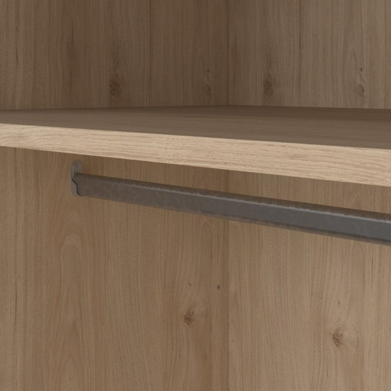 Furniture To Go Barcelona 3 Door Wardrobe Jackson Hickory Oak