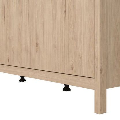 Furniture To Go Barcelona 3 Door Wardrobe Jackson Hickory Oak