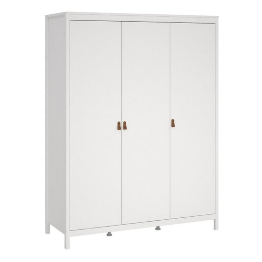 Furniture To Go Barcelona 3 Door Wardrobe White