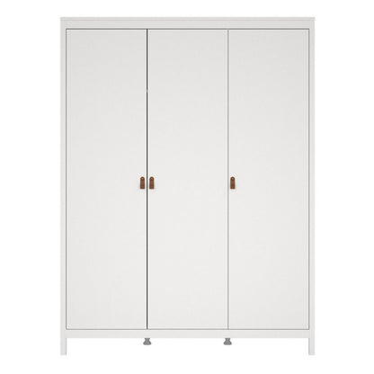 Furniture To Go Barcelona 3 Door Wardrobe White