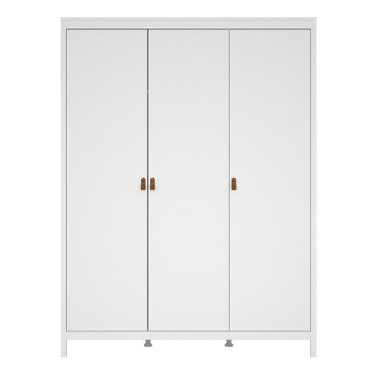 Furniture To Go Barcelona 3 Door Wardrobe White