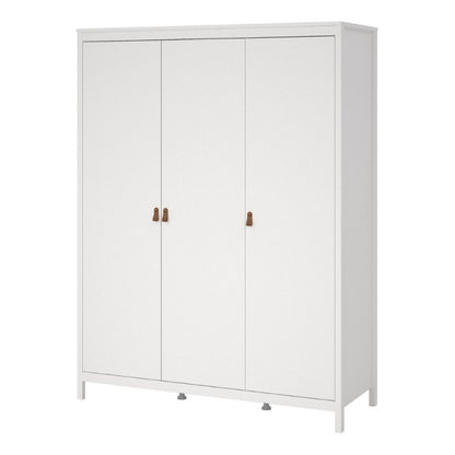 Furniture To Go Barcelona 3 Door Wardrobe White