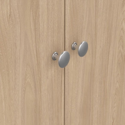 Furniture To Go Madrid 3 Door Wardrobe Jackson Hickory Oak