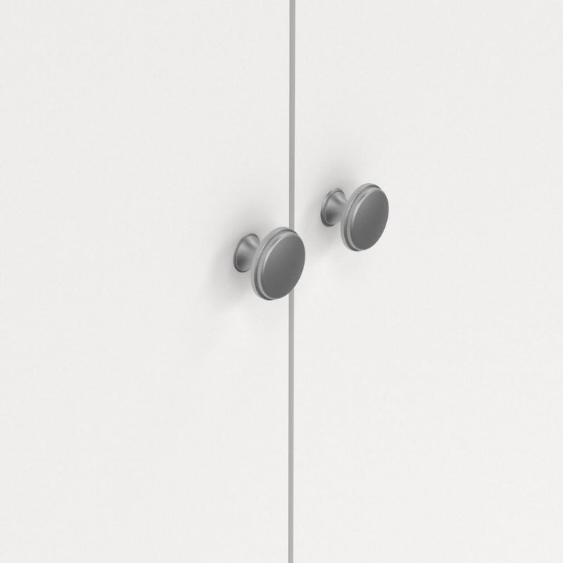 Furniture To Go Madrid 3 Door Wardrobe White