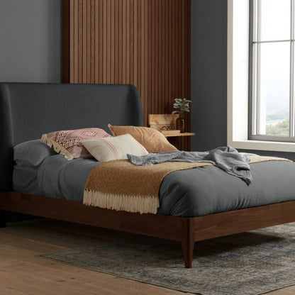 Birlea Halfden King Bed Grey