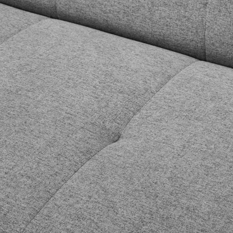 Julian Bowen Alfie 3 Seater Storage Sofa Bed Grey Linen