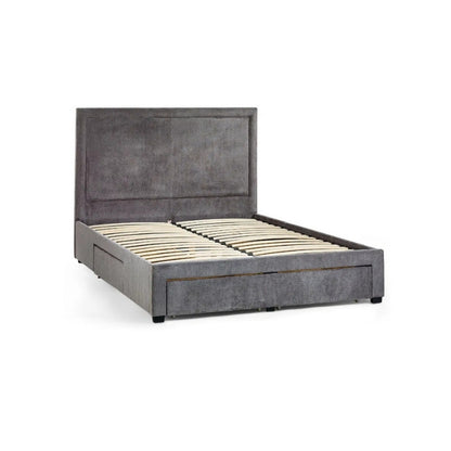 Julian Bowen Mayfair 4 Drawer Super King Storage Bed Grey