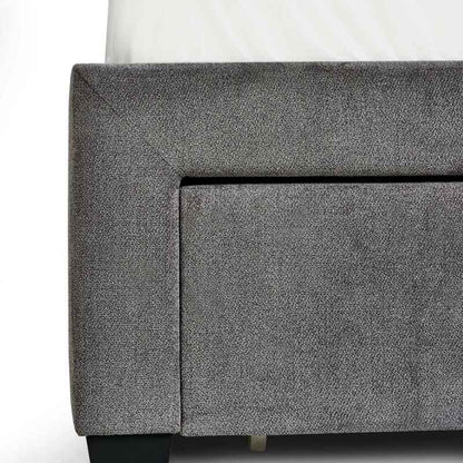 Julian Bowen Mayfair 4 Drawer Super King Storage Bed Grey