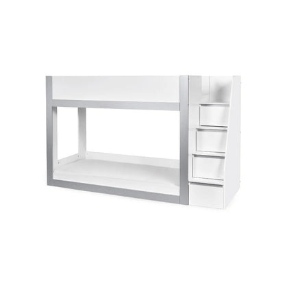 Julian Bowen Gaia Bunk Bed White & Silver