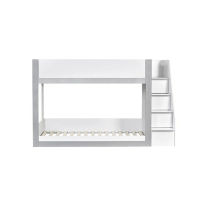 Julian Bowen Gaia Bunk Bed White & Silver