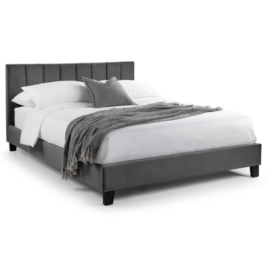 Julian Bowen Rosa Velvet King Bed in a Box