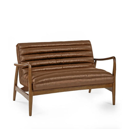 Julian Bowen Marshall Seater Sofa Brown