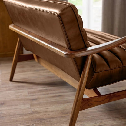 Julian Bowen Marshall 2 Seater Sofa Brown