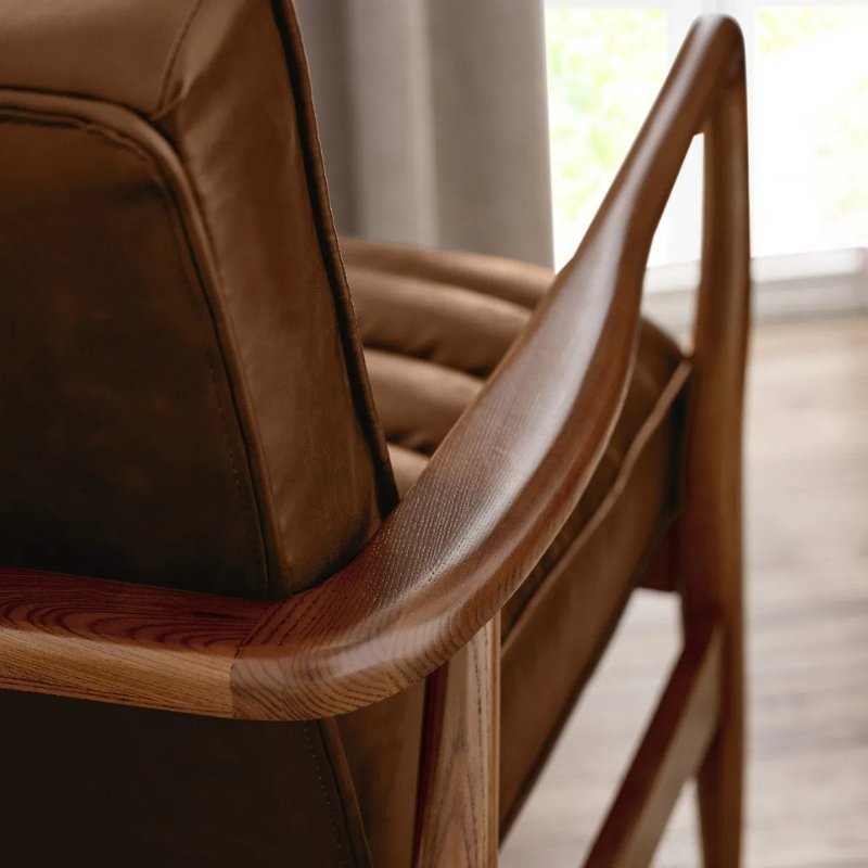 Julian Bowen Marshall 2 Seater Sofa Brown