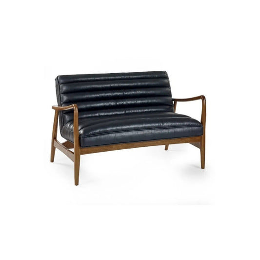 Julian Bowen Marshall 2 Seater Sofa Black