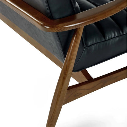 Julian Bowen Marshall 2 Seater Sofa Black