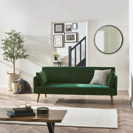 Julian Bowen Andi Sofa Bed Green