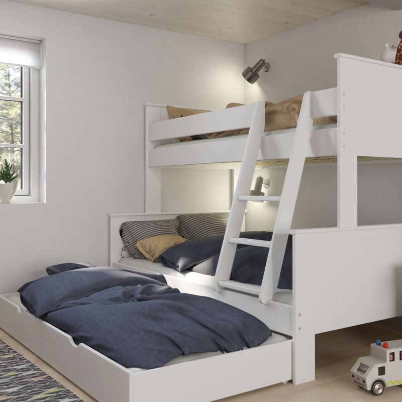 Furniture To Go Alba Family Bunk Bed White