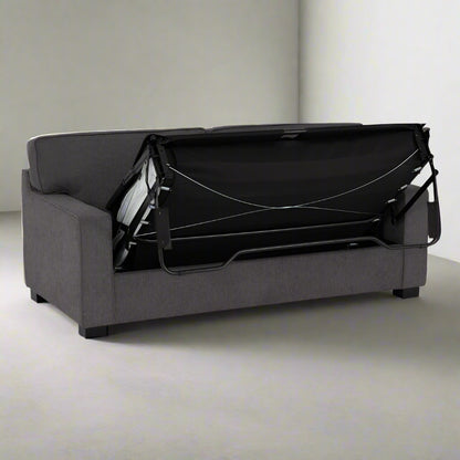 Seconique Eton Sofa Bed Dark Grey Fabric
