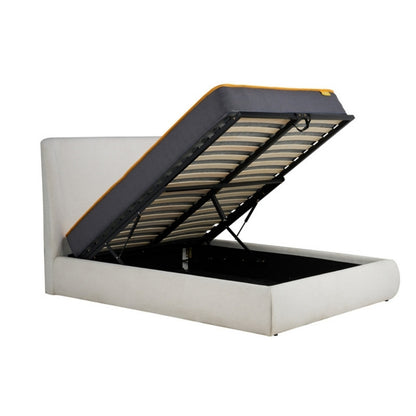 Birlea Lanis Double Ottoman Bed Cream